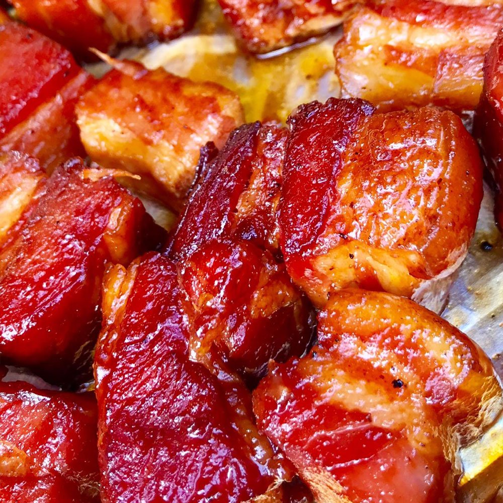 Beautiful Pork Belly Boneless & Skinless 1.5 Kg Joints Are Ready To Cook Appetizing Pork Joints