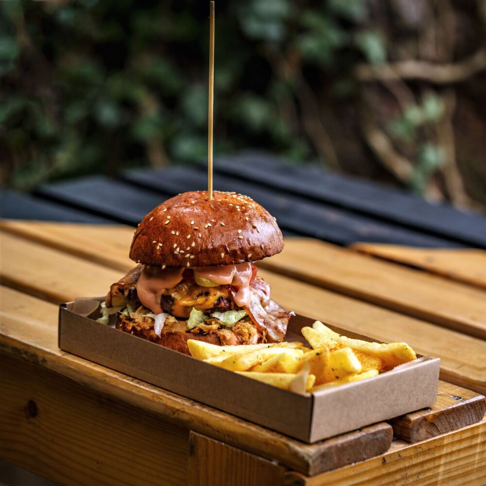 Meaty Beef Brisket Burgers With Genuine Flavour 4 oz Sherwood foods