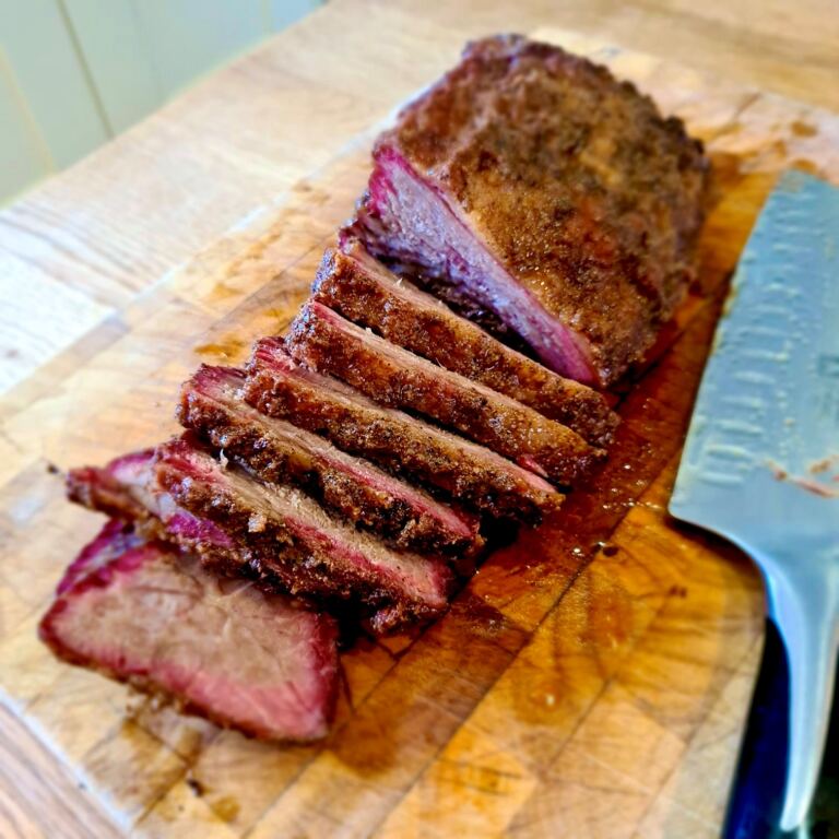 Want To Make Brisket Burnt Ends? This Brisket Point Is A Perfect Size