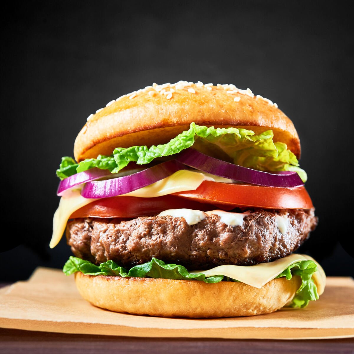 7oz Juicy Beef Brisket Burger For That Real Irish Grass Fed Beefy Taste